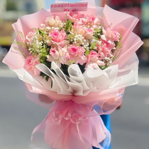 Bó Hoa Tươi Tặng Sinh Nhật Người Yêu Thanh Khiết