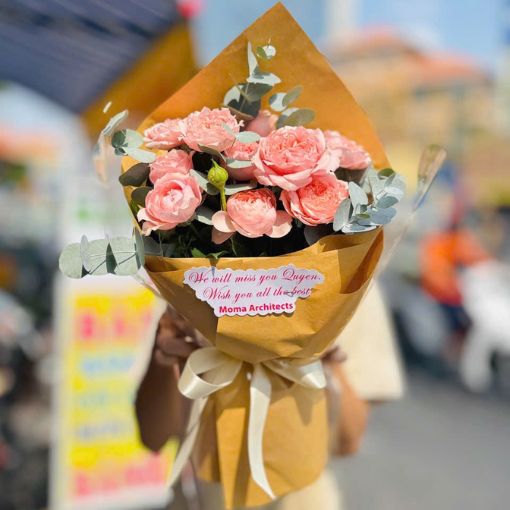 Bó Hoa Chúc Mừng Sinh Nhật Bạn Thân Ấm Áp