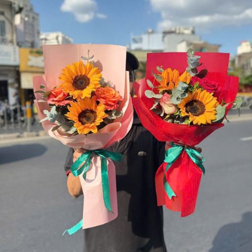 Bó Hoa Sinh Nhật Hướng Dương Rạng Rỡ