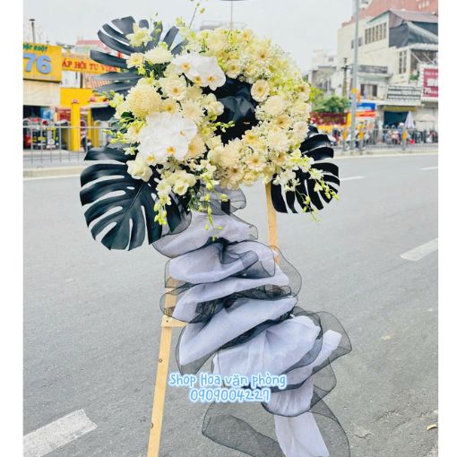 Kệ Hoa Chia Buồn Tang Lễ Tinh Tế