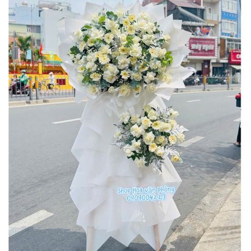 Kệ Hoa Chia Buồn Tang Lễ Thiên Đường