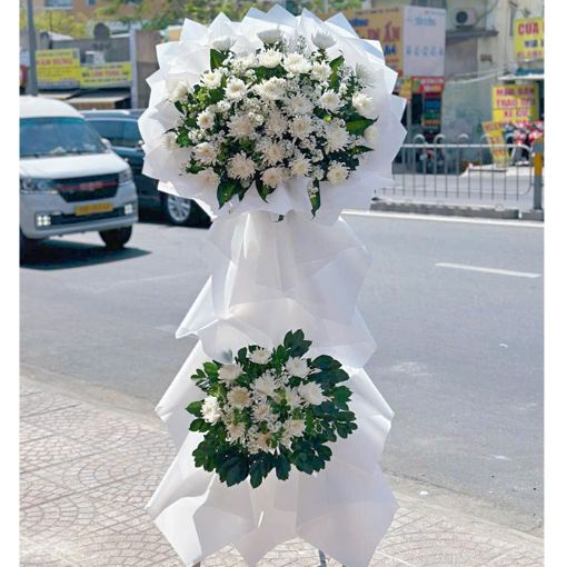 Kệ Hoa Viếng Tang Lễ Hư Không