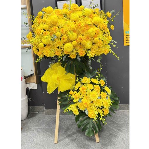 Kệ Hoa Chia Buồn Thành Kính Tiễn Đưa