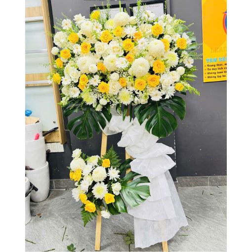 Kệ Hoa Tang Lễ Cuộc Đời Hiển Vinh