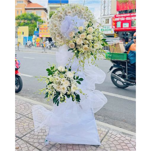 Kệ Hoa Viếng Đám Tang Thanh Thản