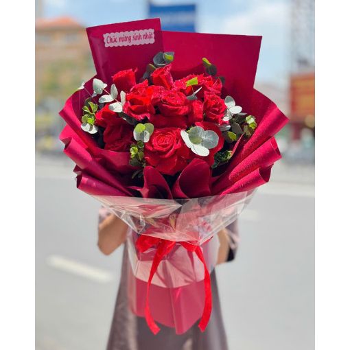 Bó Hoa Tặng Sinh Nhật Mẹ Quý Phái