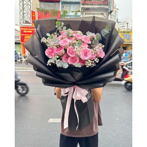 Bó Hoa Sinh Nhật Pink Melody