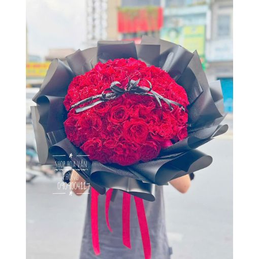 Bó Hoa Sinh Nhật Red Velvet Love