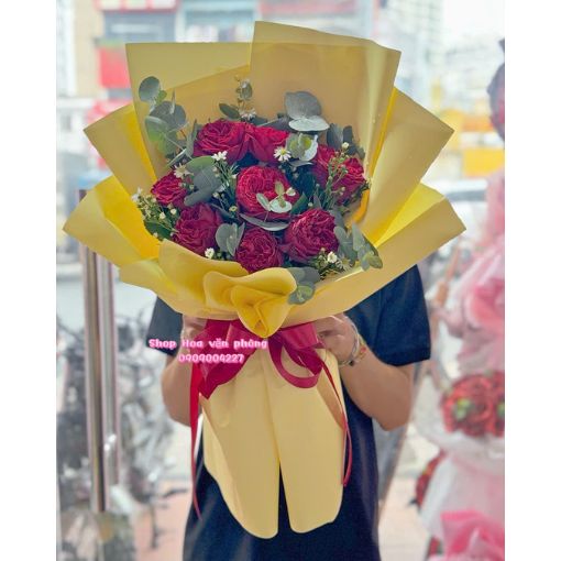Bó Hoa Sinh Nhật Ruby Glow