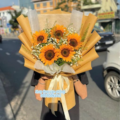 Bó Hoa Sinh Nhật Ngày Nắng Ấm