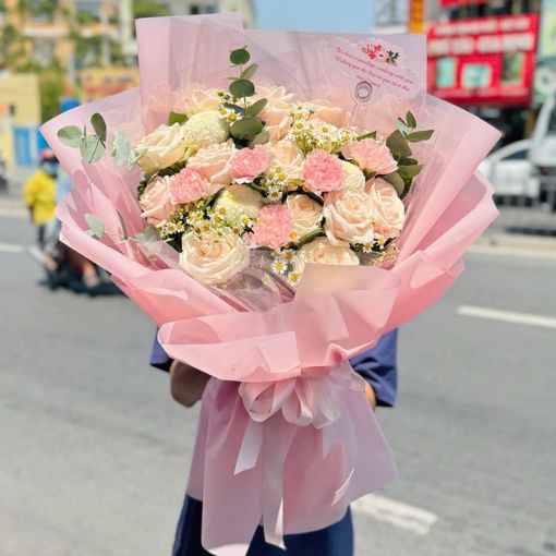 Bó Hoa Sinh Nhật Tặng Crush Tuổi Hồng