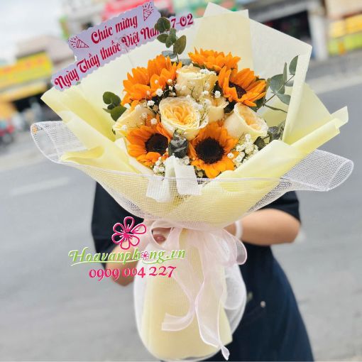 Bó Hoa Sinh Nhật Nắng Mai Rực Rỡ
