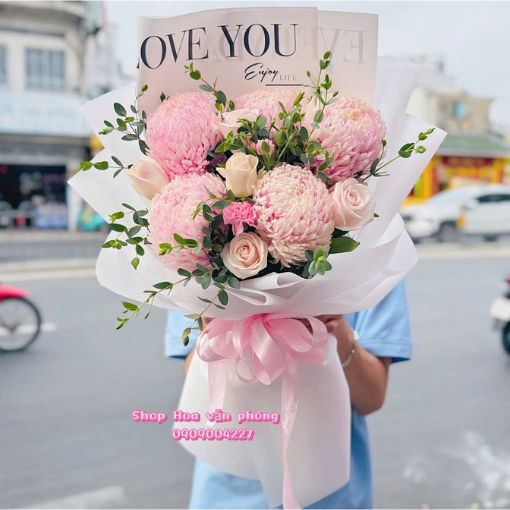 Bó Hoa Sinh Nhật Pink Blossom