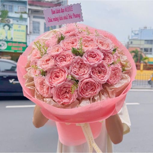 Bó Hoa Sinh Nhật Pink Romance