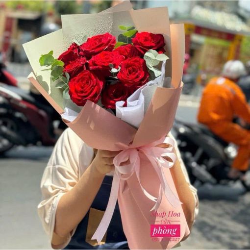 Bó Hoa Sinh Nhật Nồng Cháy