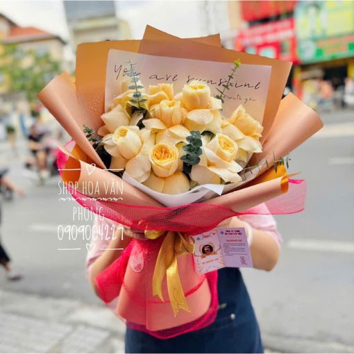 Bó Hoa Sinh Nhật Golden Sunshine
