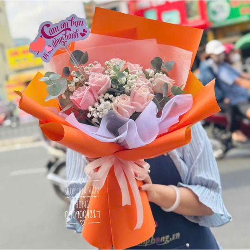 Bó Hoa Sinh Nhật Sunny Blush