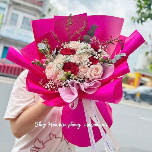 Bó Hoa Sinh Nhật Niềm Vui Mới