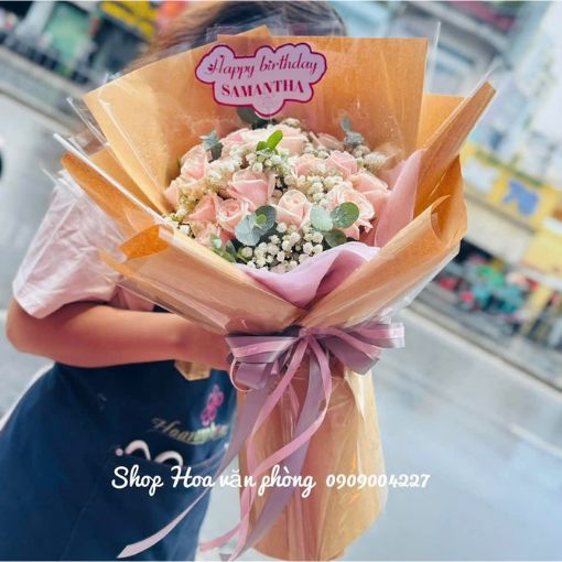 Bó Hoa Sinh Nhật Peachy Wish