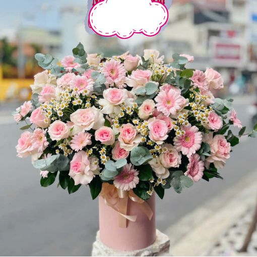 Hộp Hoa Sinh Nhật Lời Yêu Thương