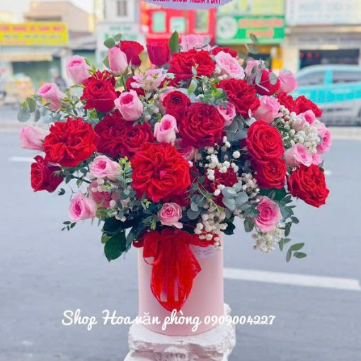 Hộp Hoa Sinh Nhật Tặng Vợ Dành Cho Em
