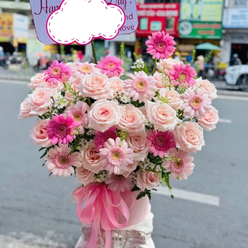 Hộp Hoa Sinh Nhật Lời Dịu Dàng