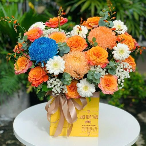 Hộp Hoa Sinh Nhật Trao Gửi Niềm Vui