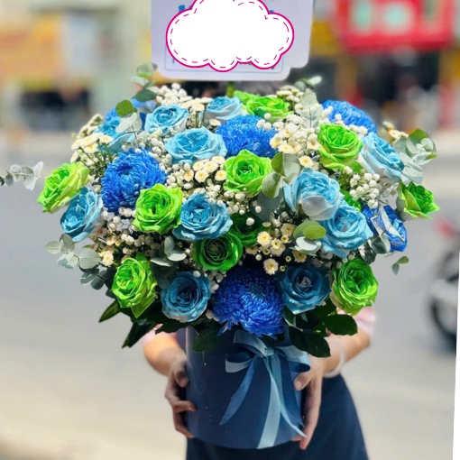 Hộp Hoa Khai Trương Hy Vọng Thành Công
