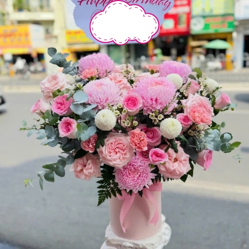 Hộp Hoa Khai Trương Đẹp Thành Công Bền Vững