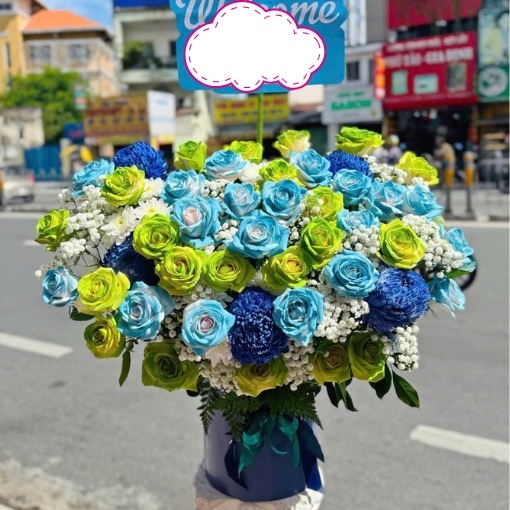 Hộp Hoa Khai Trương Tặng Đối Tác Khởi Đầu Vững Chắc