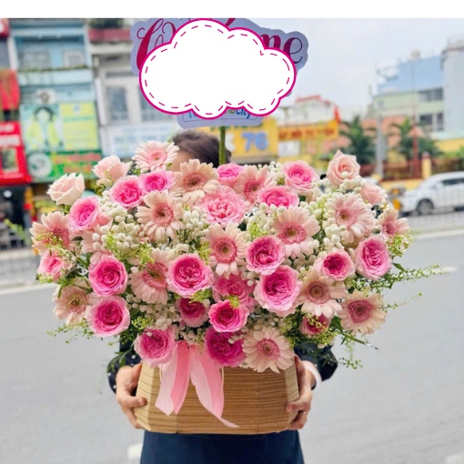 Giỏ Hoa Khai Trương Khởi Đầu Tốt Đẹp