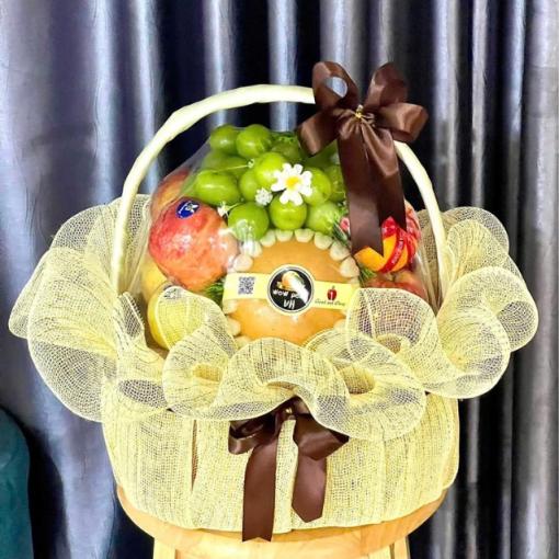 Giỏ Trái Cây Cao Cấp Phúc An Viên Mãn