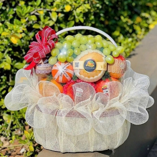 Giỏ Trái Cây Nhập Khẩu Phúc An Viên Mãn