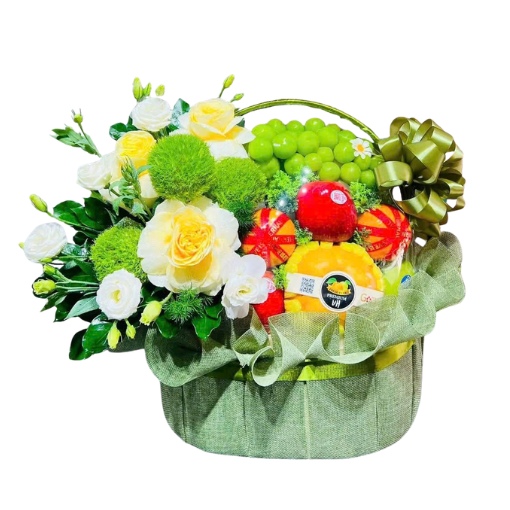 Giỏ Trái Cây Hoa Tươi An Khang