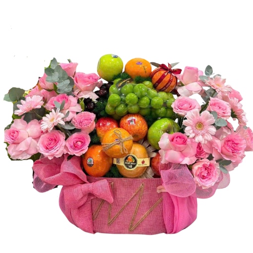 Giỏ Trái Cây Hoa Tươi Thịnh Vượng