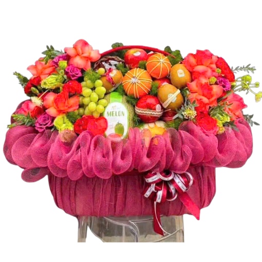 Giỏ Trái Cây Làm Quà Tặng Sum Họp
