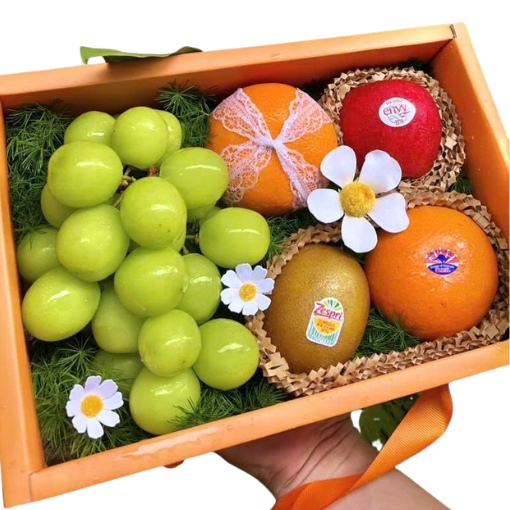 Hộp Trái Cây Quà Tặng Xanh Mát An Lành