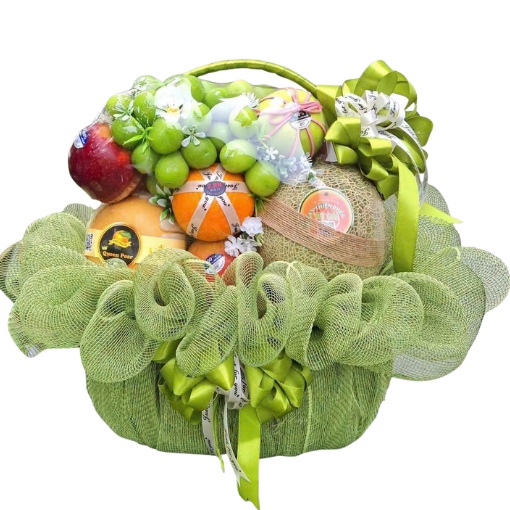 Giỏ Trái Cây Tươi Lộc Xanh