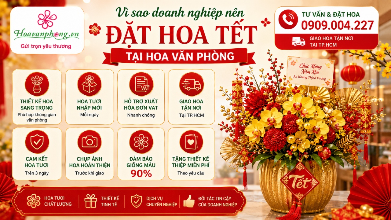 Shop hoa tươi tặng lễ tết